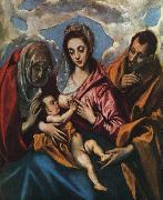 El Greco Holy Family Sweden oil painting reproduction